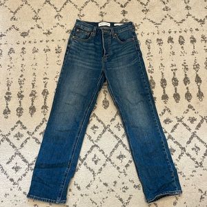 Denim forum The Arlo high rise straight 25